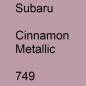 Preview: Subaru, Cinnamon Metallic, 749.